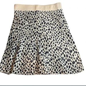 Ann Taylor Petite Animal Print Skirt Size Small P NWT